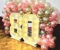 80 LED Numbers & Balloons