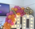 40 LED Numbers & Balloons