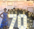 70 LED Numbers & Balloons 