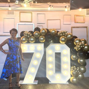 70 LED Numbers & Balloons 