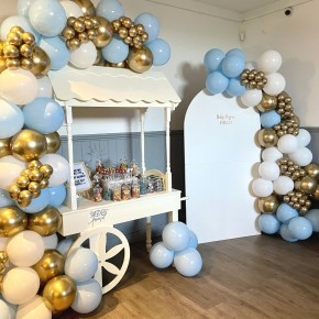 Candy Cart & Balloon Setup