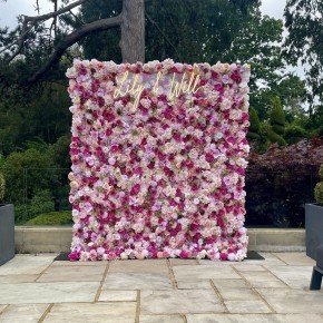 Abundance Flowerwall For A Wedding 