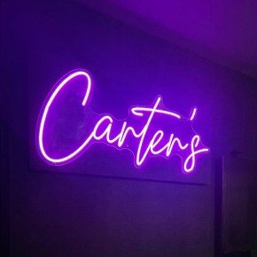 Commercial Neon Sign - Carter's 