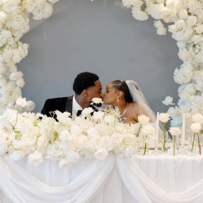 Wedding flowers at London Croydon Aerodrome Hotel 